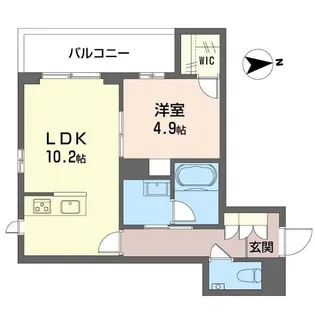 bonheur【2階】の間取り