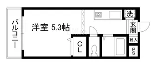 ジュネスイノウエ【2階】の間取り