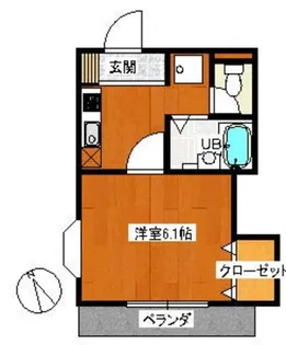 メゾン・リリイ【2階】の間取り