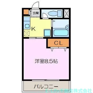 フォーリスト【1階】の間取り