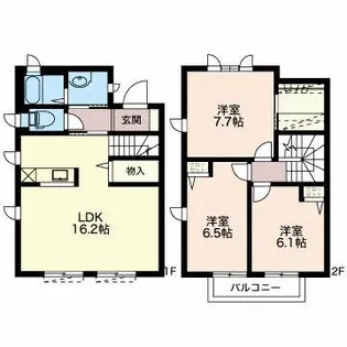 MASTTOWN庄内 Nの間取り