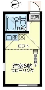 ユナイト初音ミックスナッツ【2階】の間取り