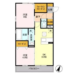 ピラタス X【1階】の間取り