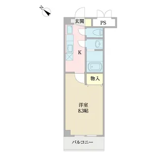 セジュール【2階】の間取り