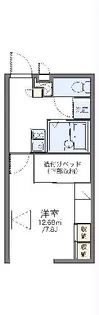 1Kの間取り画像