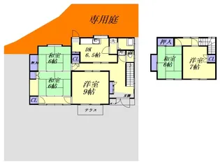 広島県安芸郡府中町青崎東【一戸建】の間取り