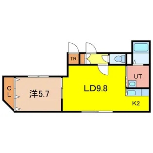 choco【1階】の間取り