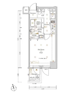 Log銀座EAST/ログ銀座イースト【2階】の間取り