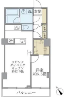 NAKAMEGURO ARKII【4階】の間取り
