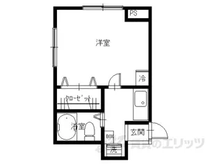 グランメゾン京橋【1階】の間取り