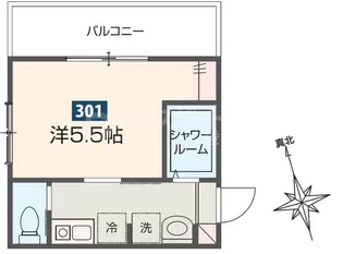 MELDIA堀切菖蒲園IV【3階】の間取り