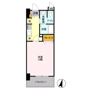 Biz STAY 千葉・蘇我【2階】の間取り