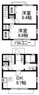 埼玉県上尾市富士見2【一戸建】の間取り
