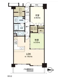 神奈川県鎌倉市大船2【マンション】の間取り