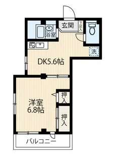 サン・コート 3階【3階】の間取り