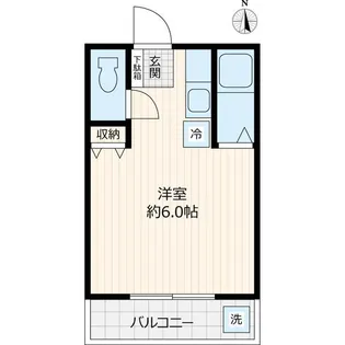 イーストハイム【2階】の間取り