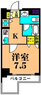 プライマル大井仙台坂【4階】の間取り