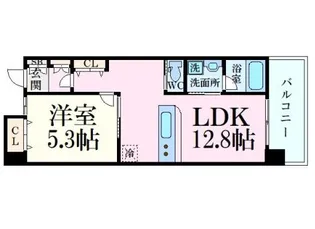 ルーベル楠木【3階】の間取り