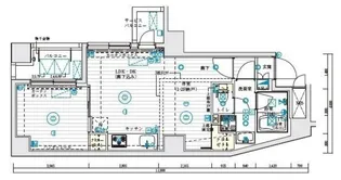 東京都品川区南大井5【マンション】の間取り