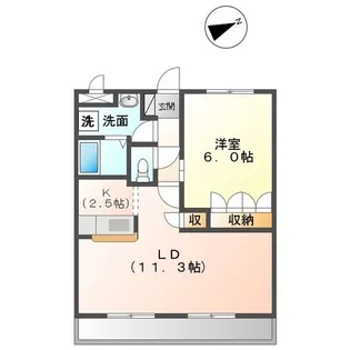 埼玉県川口市大字源左衛門新田【マンション】の間取り