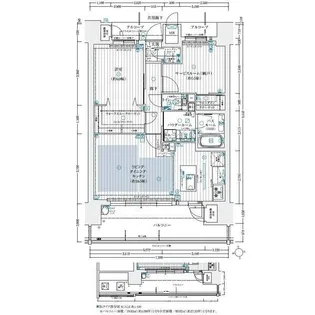 エステムコート大津におの浜【5階】の間取り