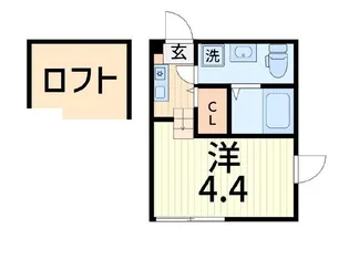 ハーモニーテラス柴又IV【1階】の間取り