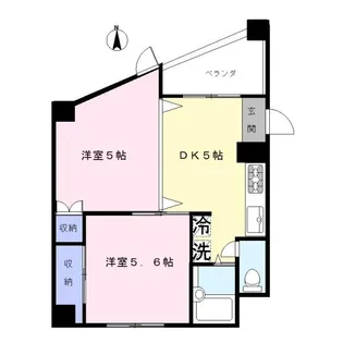 トーレタケダ【3階】の間取り