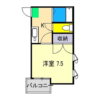ピュアセントハウス【3階】の間取り