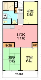 ベルドミール小田原【3階】の間取り