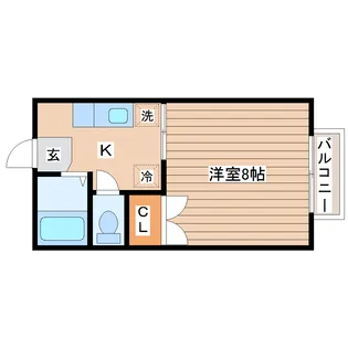 ハウスセンチュリー【1階】の間取り