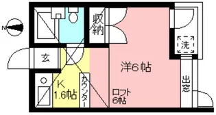アーバン生田【2階】の間取り