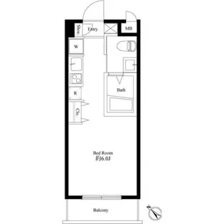 エフパークレジデンス妙蓮寺【1階】の間取り