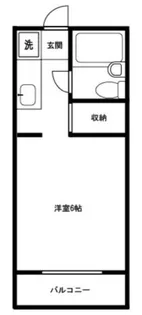 多摩ペガサスビル【5階】の間取り