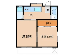 ハイライフホリオ【1階】の間取り