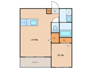 RADICA【1階】の間取り