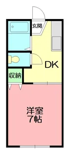 ハイツエーデルワイス【2階】の間取り