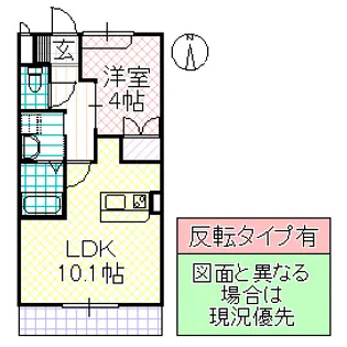 M&Tハイム【1階】の間取り
