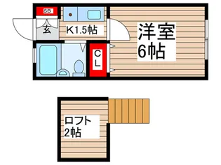 アネックス幕張本郷【1階】の間取り