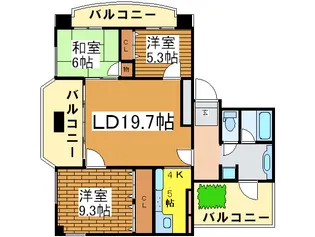 メゾン・ド・ノブレの間取り