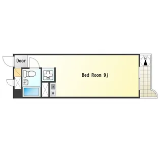 島野グリーンハイツ【3階】の間取り