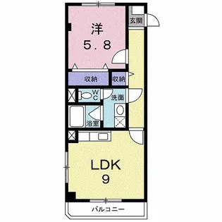 レフィナ-ド S・Y【3階】の間取り