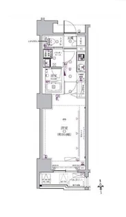 クレイシア三田【7階】の間取り