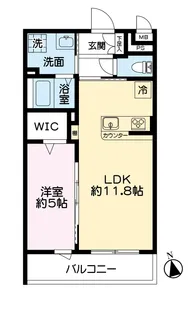 ILガーデン新須屋駅(新築)【2階】の間取り