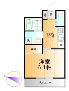 エスポワール【2階】の間取り