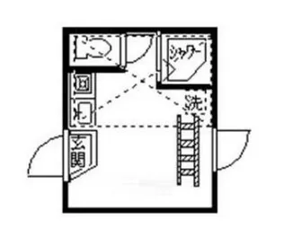 レジデンス西荻【2階】の間取り