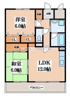 サンフローラ【1階】の間取り
