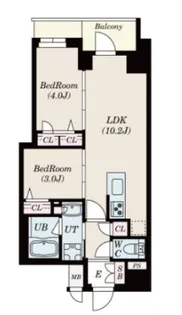GRAN PASEO菊川(グランパセオ菊川)【5階】の間取り