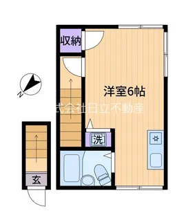 田村荘【2階】の間取り