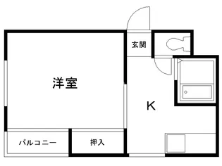 サンハイツ青森【3階】の間取り