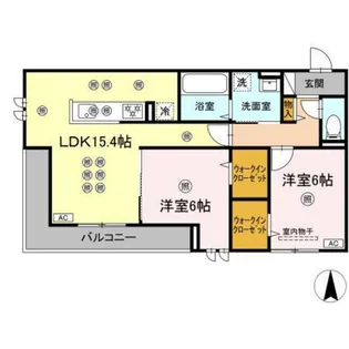 フェリックス【2階】の間取り